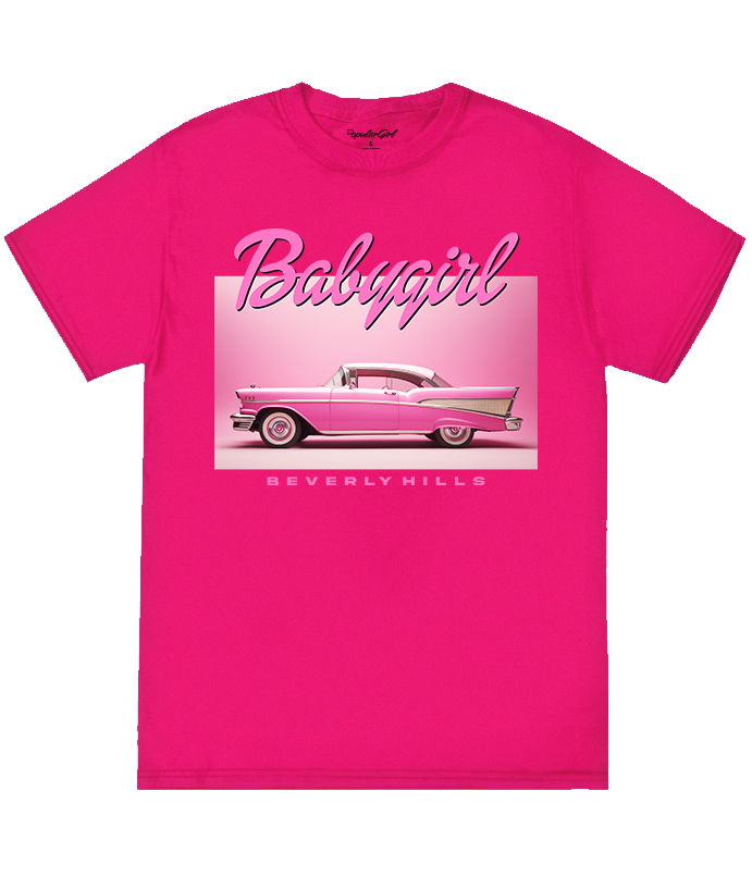 BABYGIRL PINK CAR
