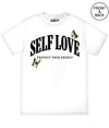 Slef Love Protect Your Energy S / White Girls Tee