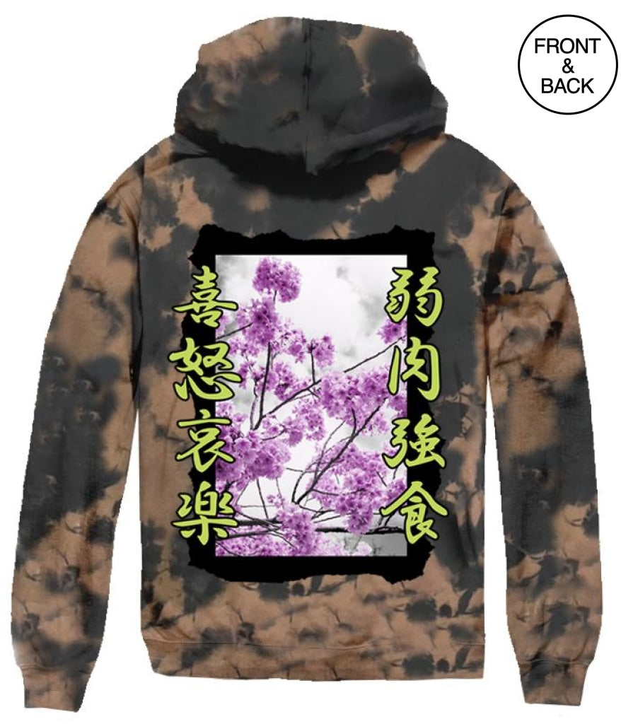 Tokyo Blossom Bleach Fb Hoodie S / Black Mens Hoodies And Sweatshirts