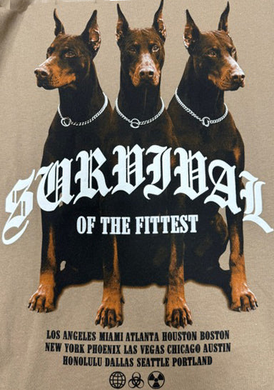 BIG GUY SURVIVAL DOBERMAN TEE