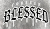 BLESSED TRI CROSS PUFF OXY HOODIE