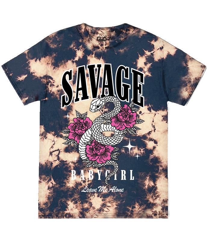 SAVAGE DRAGON TIE DYE TEE