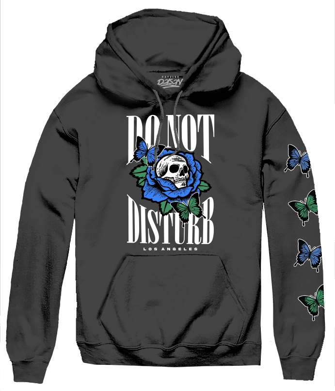 DO NOT DISTURB SKULL ROSE