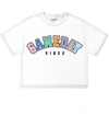 Game Day Multi Color Crop Tee