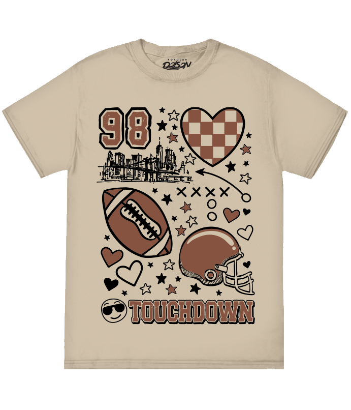 Touchdown Football Mix Tee