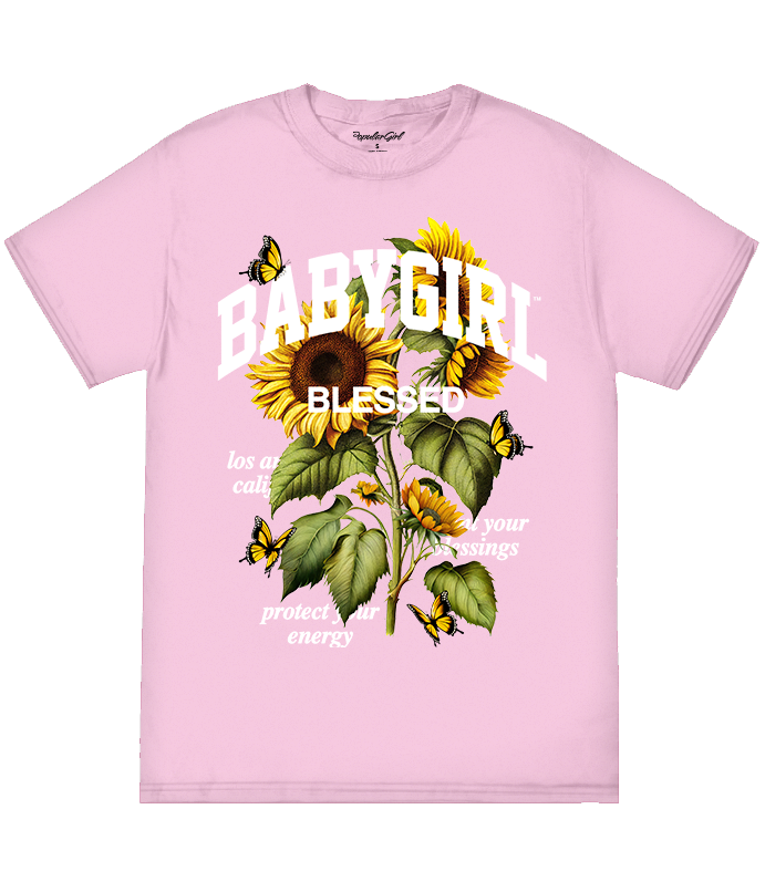 BABYGIRL SUNFLOWER TEE