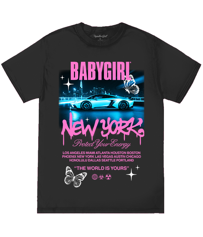 BABYGIRL NIGHT NEON CAR