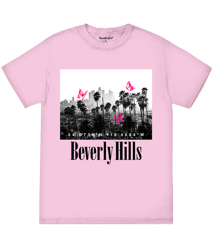 BEVERLY HILLS BUTTERFLY TEE