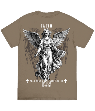 FAITH ANGEL WING TEE