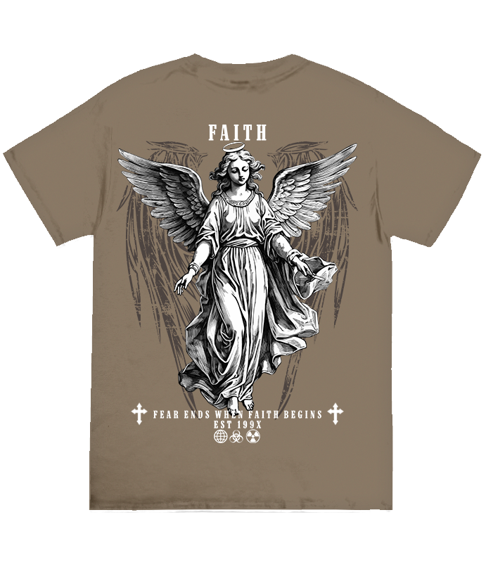 FAITH ANGEL WING TEE