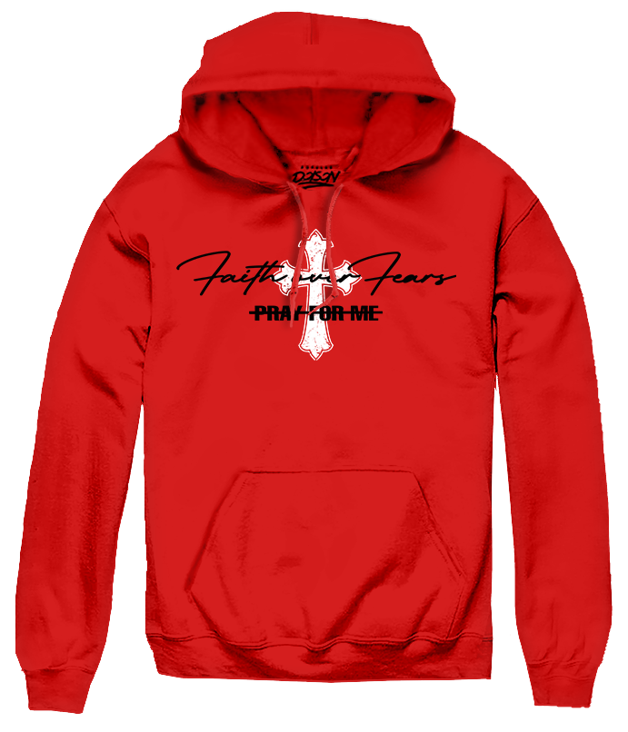 FAITH OVER FEAR PRAY HOODIE