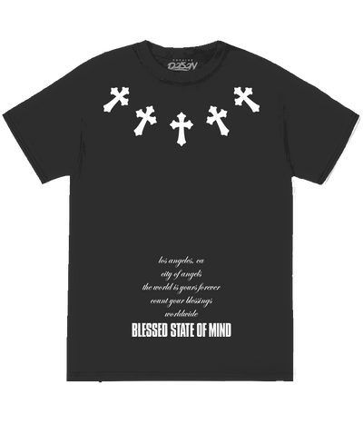 BIG SIZE BLESSED SKULL CROSS