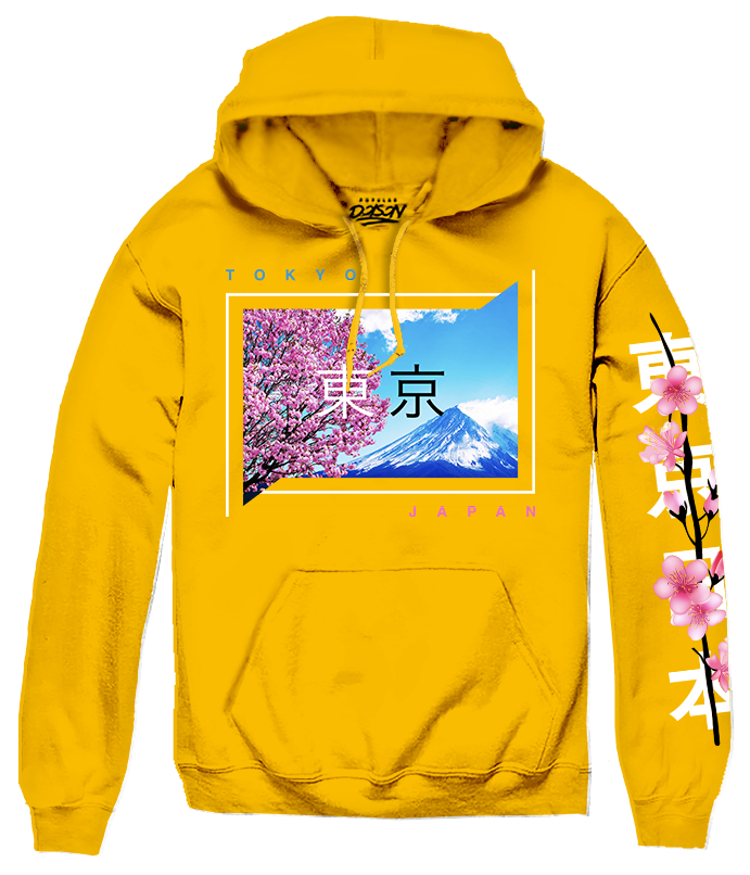 TOKYO CHERRY BLOSSOM HOODIE - Popular Poison TOKYO CHERRY BLOSSOM HOODIE - Popular Poison