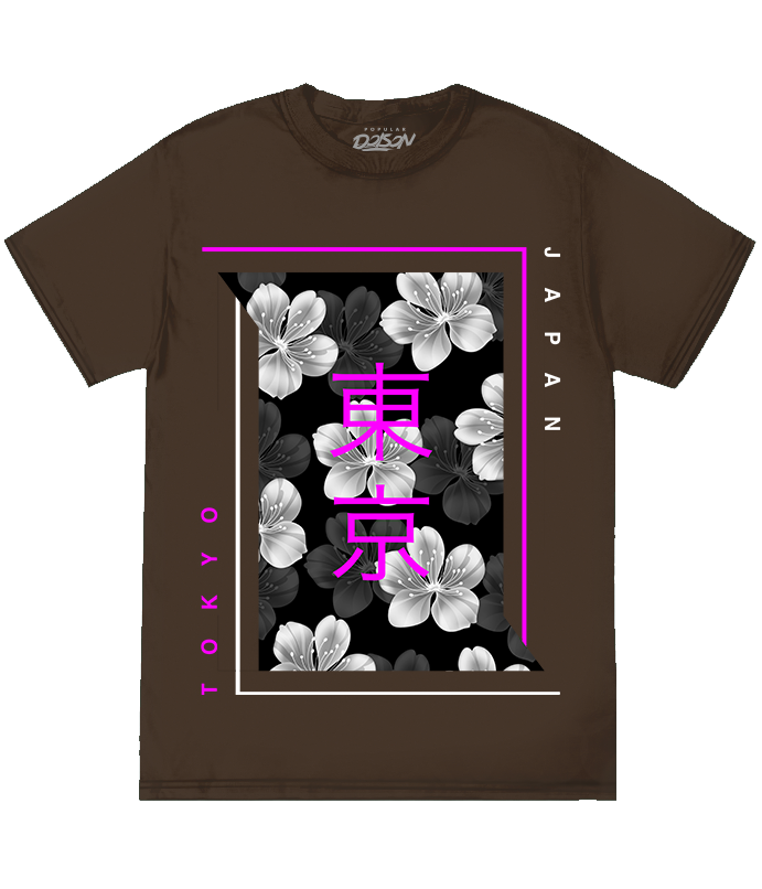 BIG SIZE SPLIT GEO SAKURA KANJI