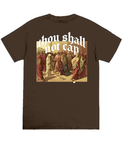 BIG GUY THOU SHALL NOT TEE