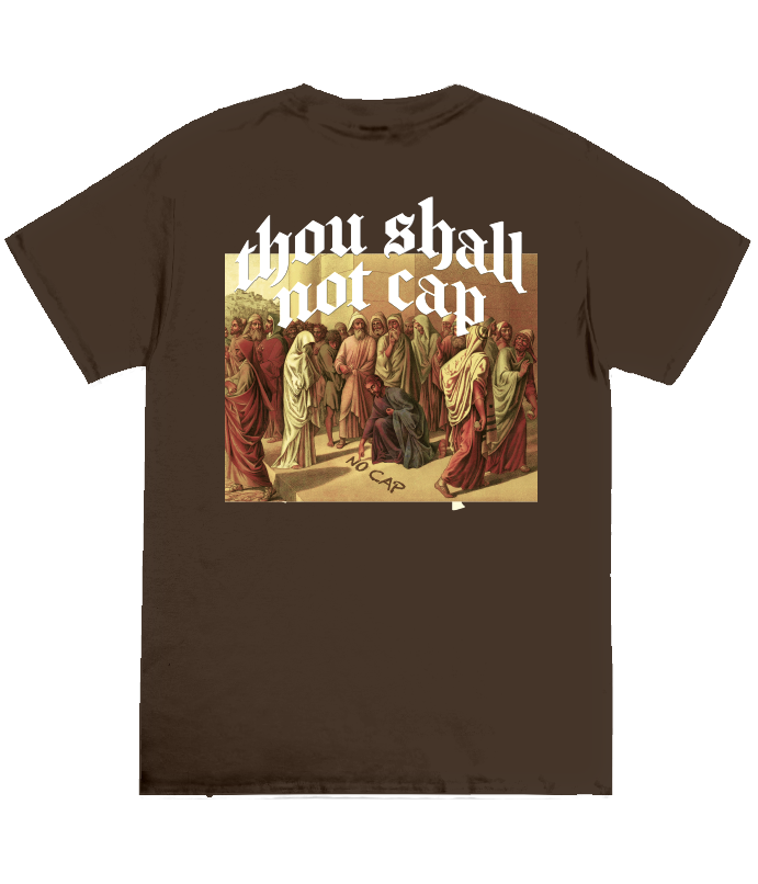 BIG GUY THOU SHALL NOT TEE