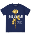 BIG SIZE BLESSED GODL ROSE TEE