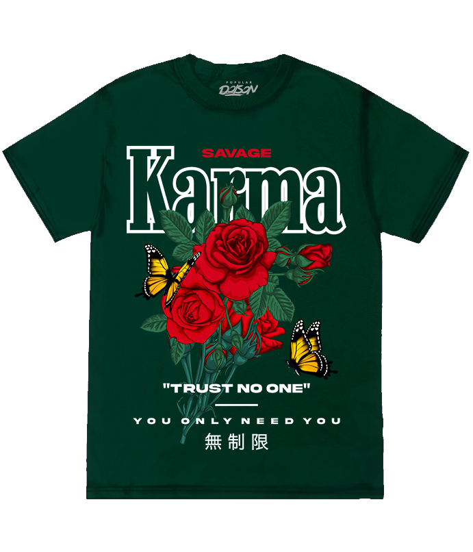 BIG GUY KARMA ROSE TEE