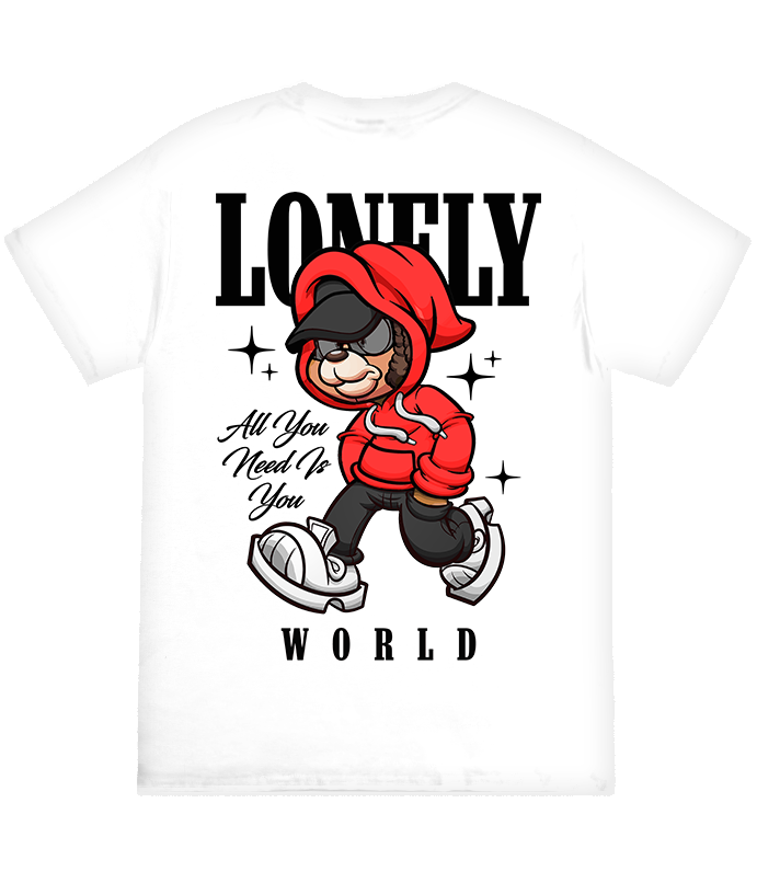 LONELY BEAR TEE