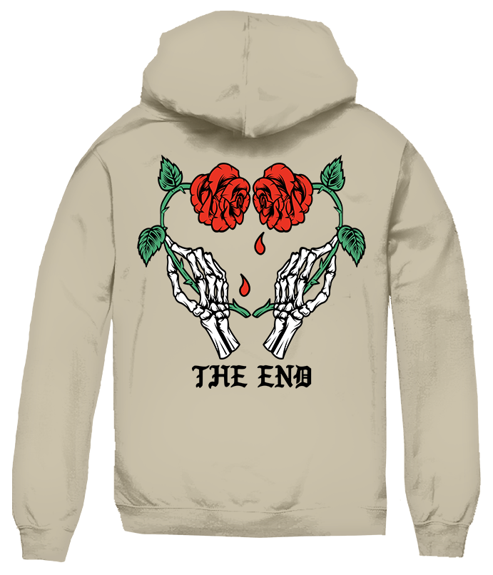 THE END ROSES HOODIE