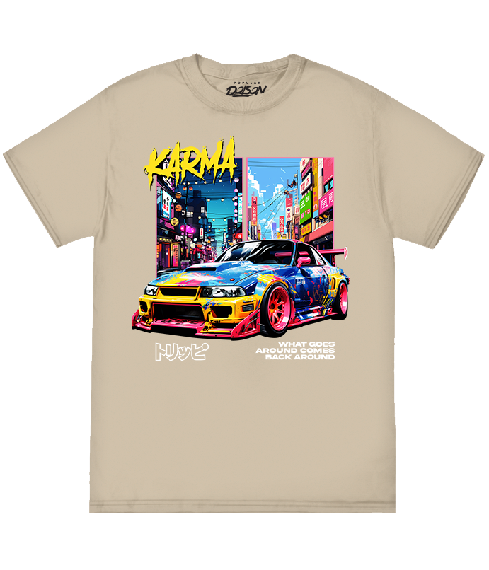 BIG SIZE KARMA CAR TEE