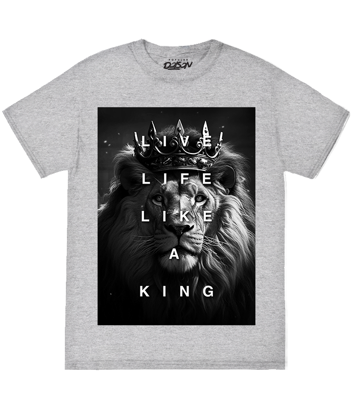 BIG GUY LIVE LIKE A KING TEE