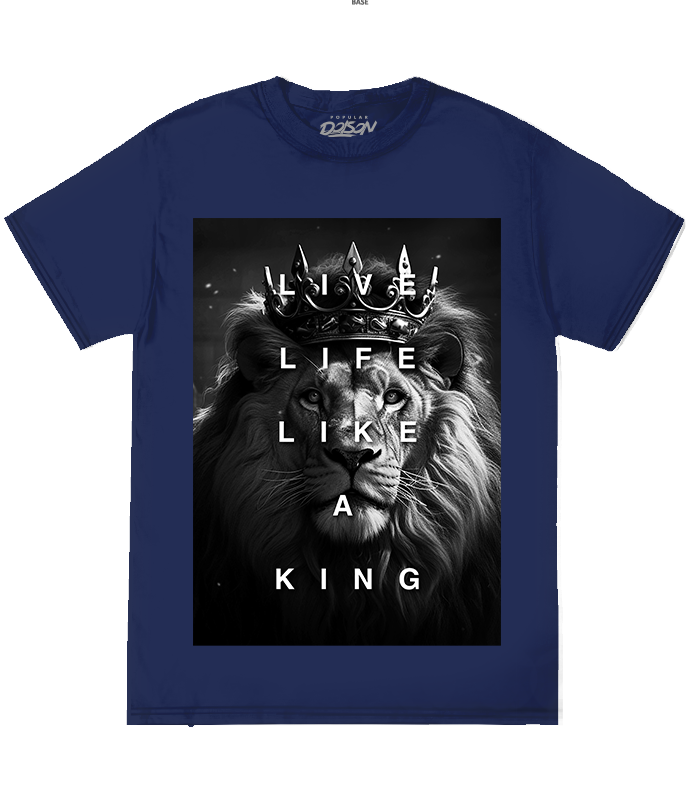 BIG GUY LIVE LIKE A KING TEE