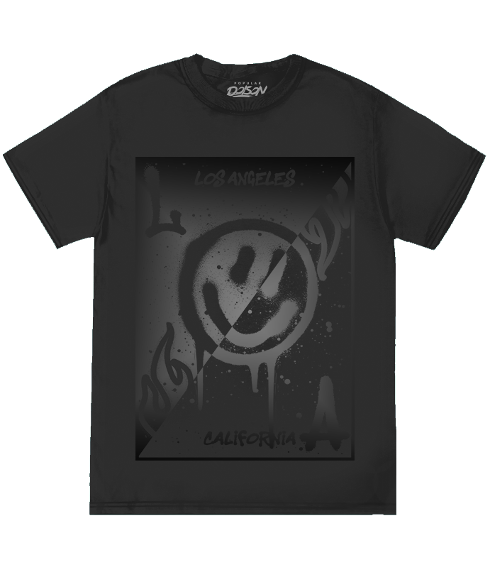 SPLIT LA GRAFITI SMILEY