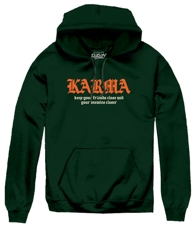 KARMA FLAME ROSE HOODIE