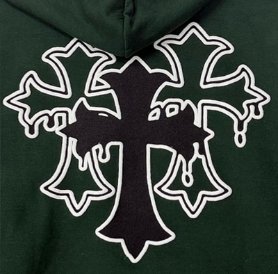 BIG SIZE FOREVER BLESSED TRI CROSS