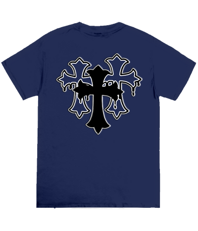 BIG GUY BLESSSED FOREVER CROSS TEE