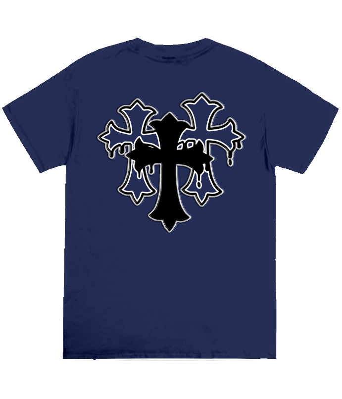 BIG GUY BLESSSED FOREVER CROSS TEE