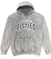 BLESSED TRI CROSS PUFF OXY HOODIE