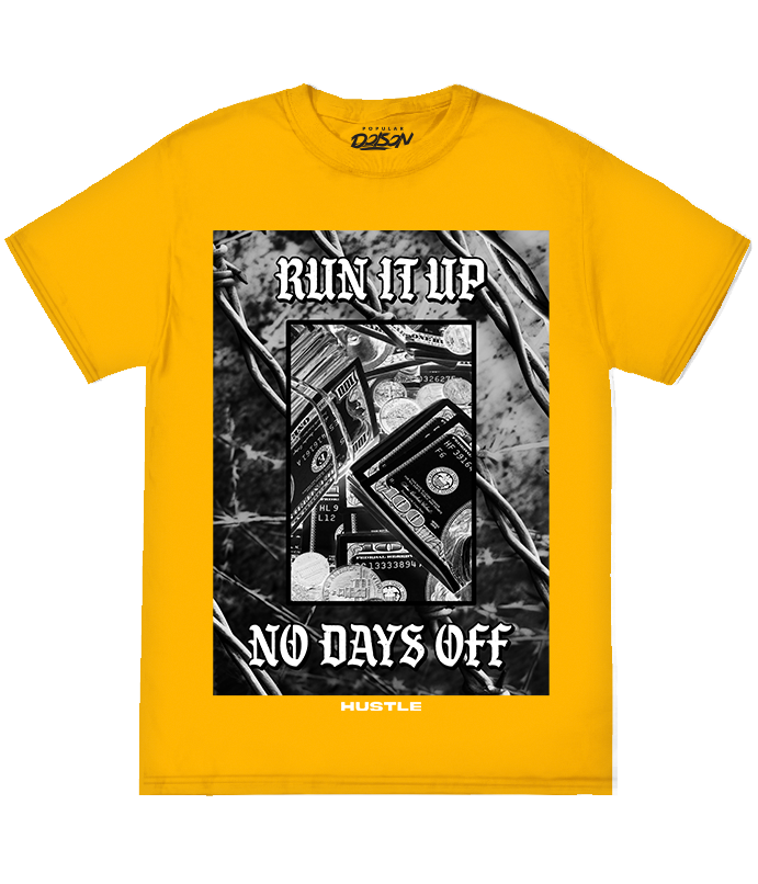 BIG GUY RUN IT UP NO DAYS OFF