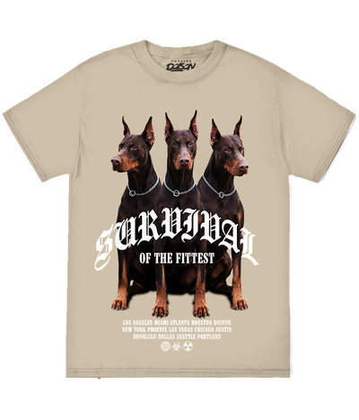 BIG GUY SURVIVAL DOVERMAN TEE