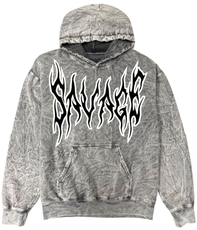 【PUNCHLINE】Swell Hoodie★ISHD6193 Kaiju No. 8 Knocked Off No. 9 Hoodie - Heather Grey – Shonen