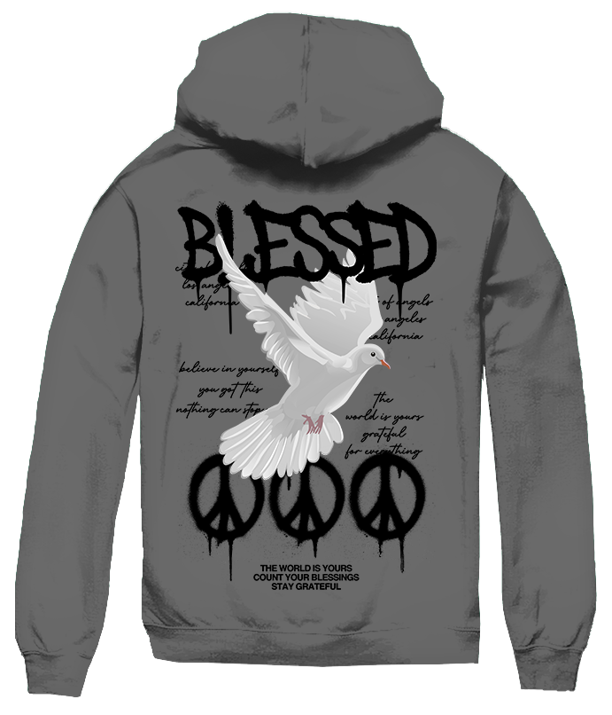 BLESSED DOVE PEACE HOODIE