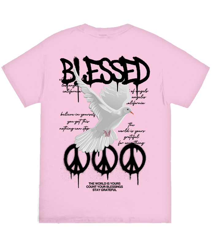 BIG GUY BLESSED DOVE PEACE TEE