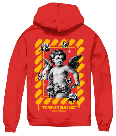 Forever Blessed Cherub Hoodie