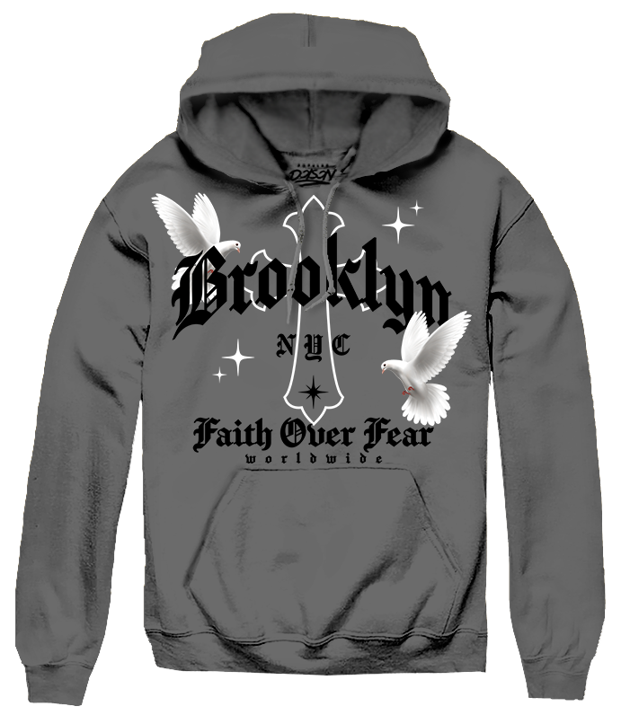BIG SIZE BROOKLYN DOVES HOODIE