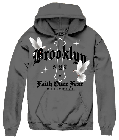 BIG SIZE BROOKLYN DOVES HOODIE