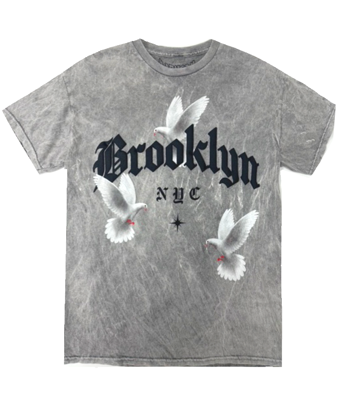 BROOKLYN DOVES OXY TEE