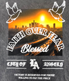 LA FAITH OVER FEAR OXY TEE