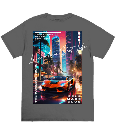 LIVE YOUR BEST CAR TEE