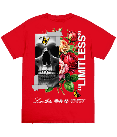 BIG GUY LIMITLESS ROSE SKULL TEE