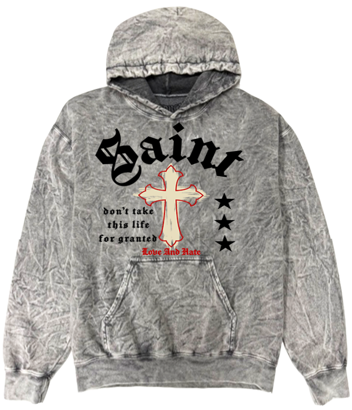 SAINT CROSS OXY HOODIE