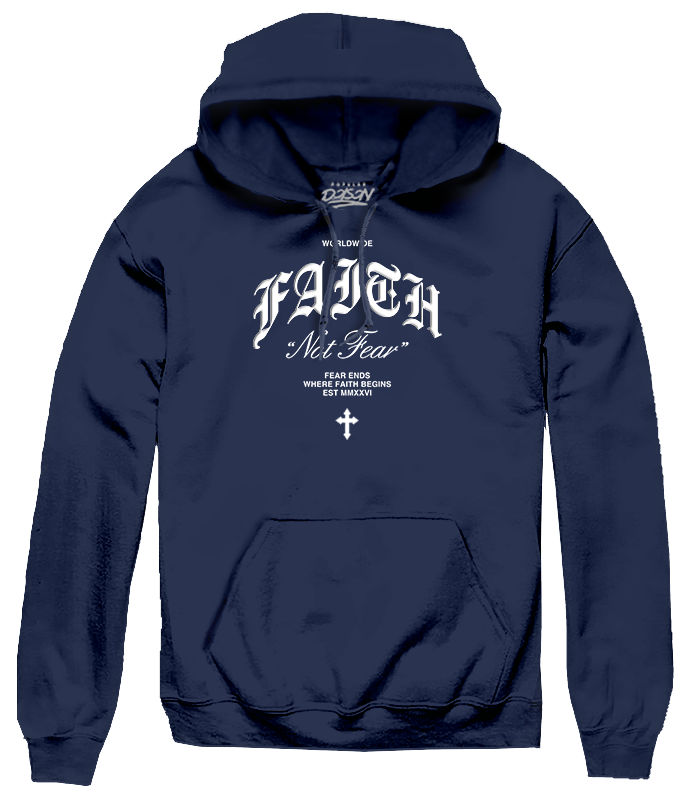 BIG SIZE FAITH PRAYING HANDS HOODIE