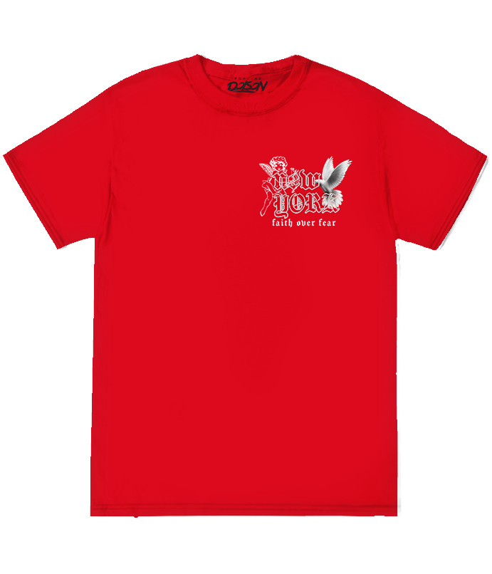 NEW YORK CHERUB DOVES TEE