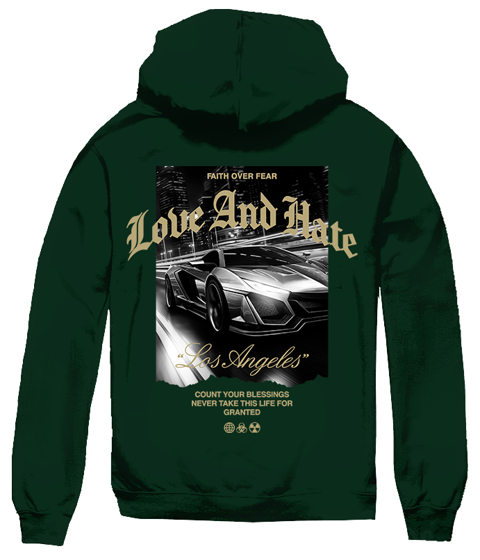 LOS ANGELES CAR HOODIE