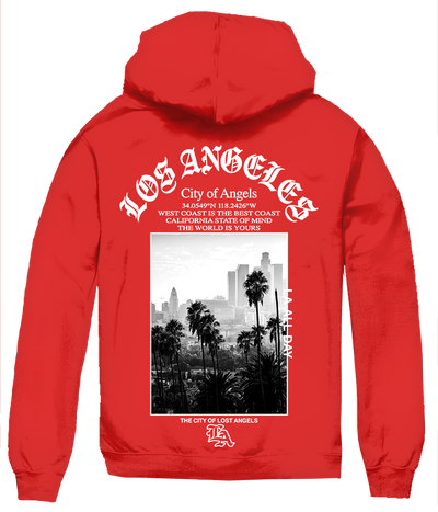 LOS ANGELS PALM TREE HOODIE